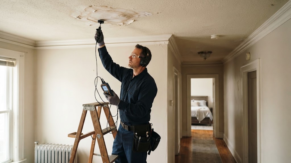 Slab Leak Detection