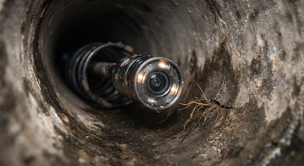 Yard water line leak investigation
